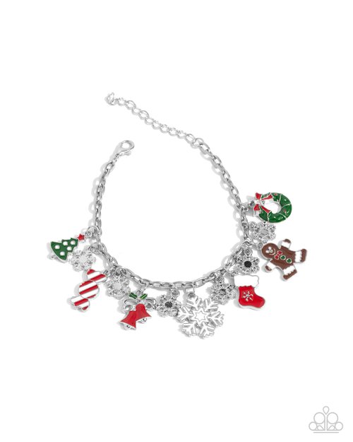 Christmas Cascade - Paparazzi Bracelet Image