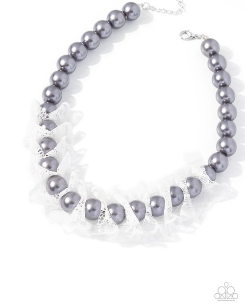 Distinguished Desire - Silver - Paparazzi Necklace Image