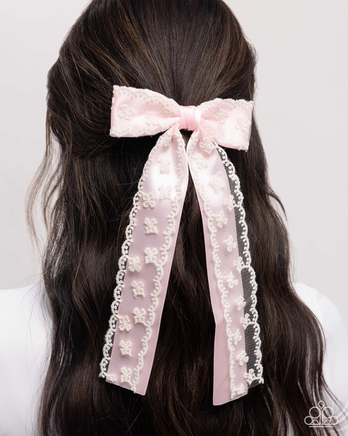 Carefree Coquette - Pink - Paparazzi Hair Accessories Image