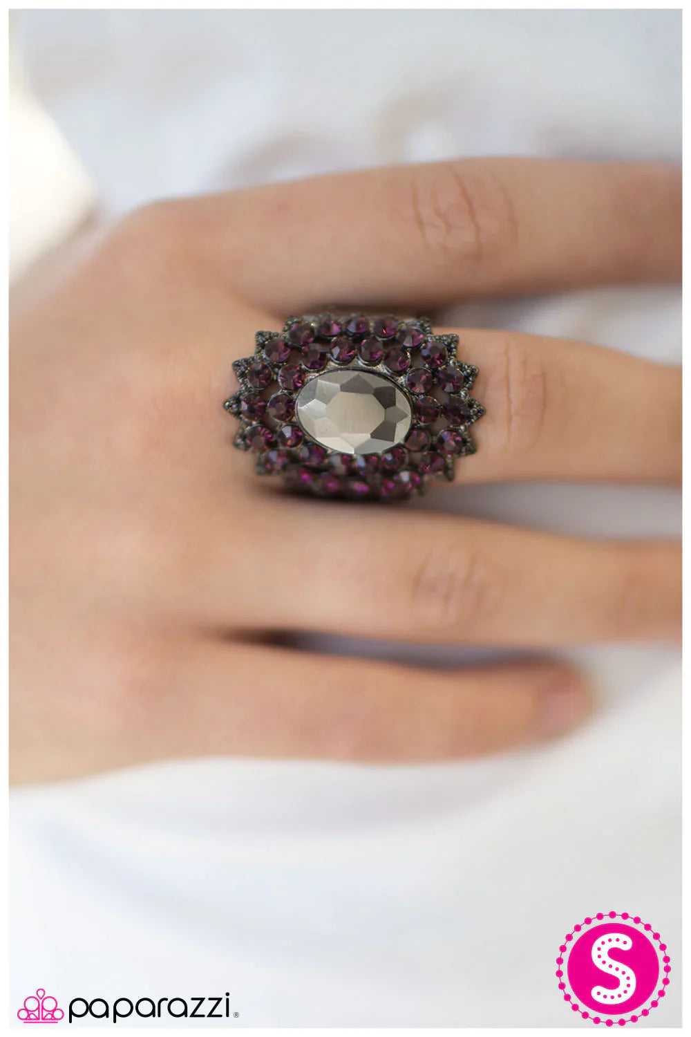 Paparazzi Ring ~ Loudmouth  - Purple