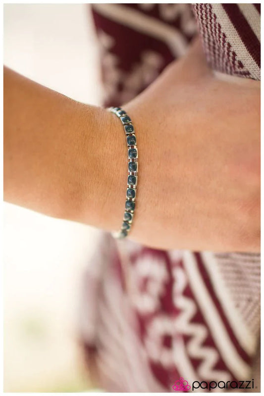 Paparazzi Bracelet ~ Sweet Sangria - Blue