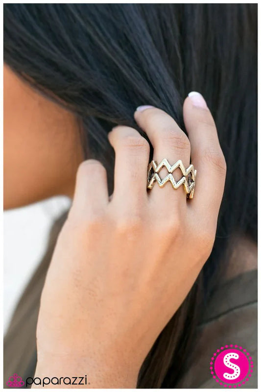 Paparazzi Ring ~ Across The Nile - Brass