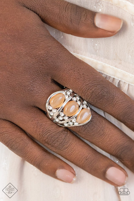 Paparazzi Ring Fashion Fix Feb 2021 ~ Underrated Shimmer - Orange