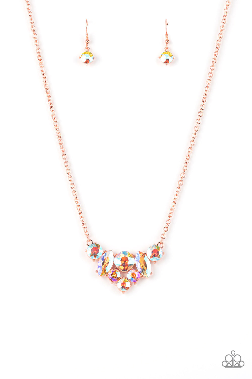 Paparazzi Necklace ~ Lavishly Loaded - Copper