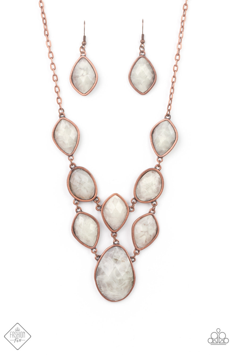 Paparazzi Necklace Fashion Fix Jan 2021 ~ Opulently Oracle - Copper