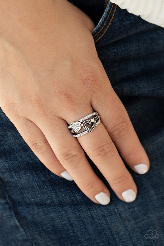 Paparazzi Ring ~ You Make My Heart BLING - White