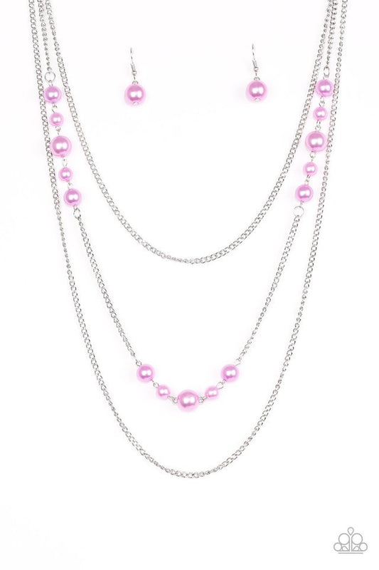 Paparazzi Necklace - Diva Dilemma - Purple