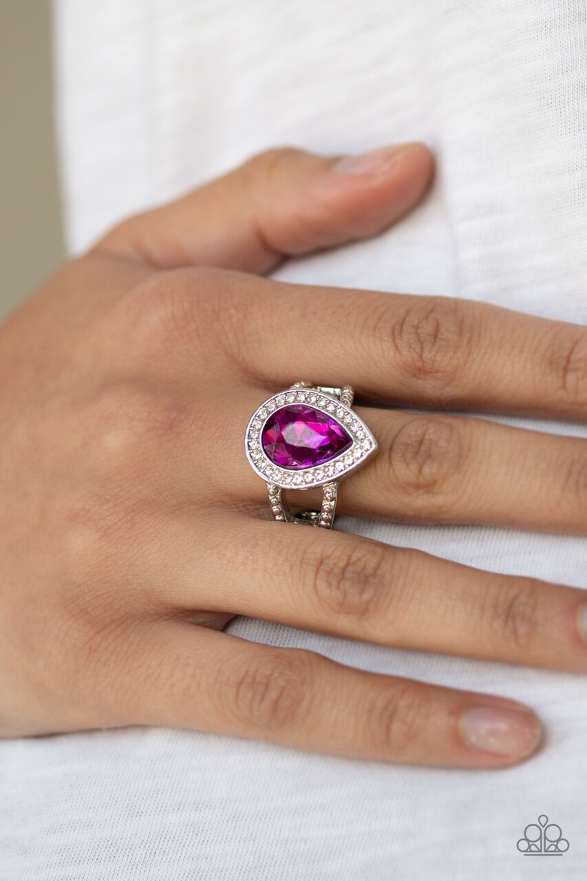 Paparazzi Ring ~ Hollywood Heirloom - Pink