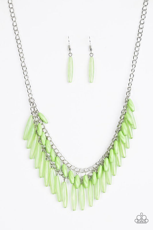 Paparazzi Necklace - Speak Of The DIVA - Green