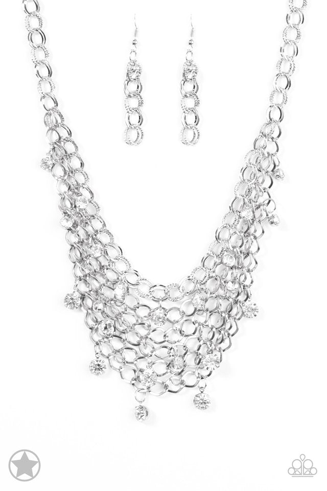 Fishing for Compliments - Silver - Paparazzi Necklace Image