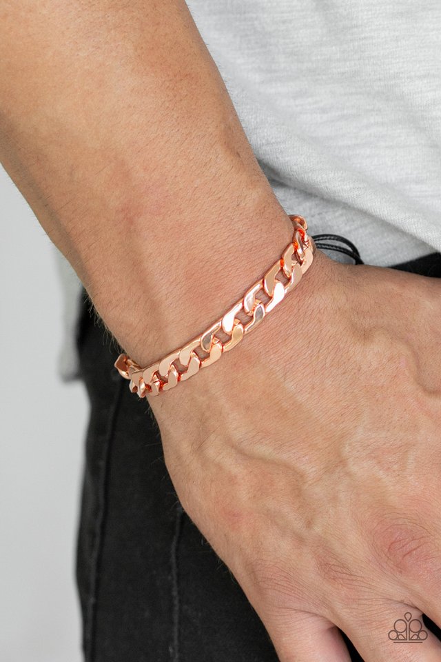 Score! - Copper - Paparazzi Bracelet Image