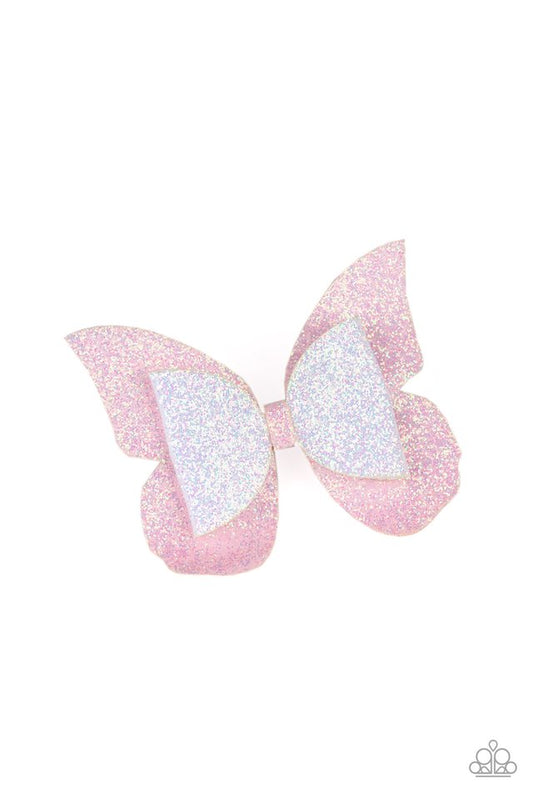 Butterfly Bouquet - Pink - Paparazzi Hair Accessories Image