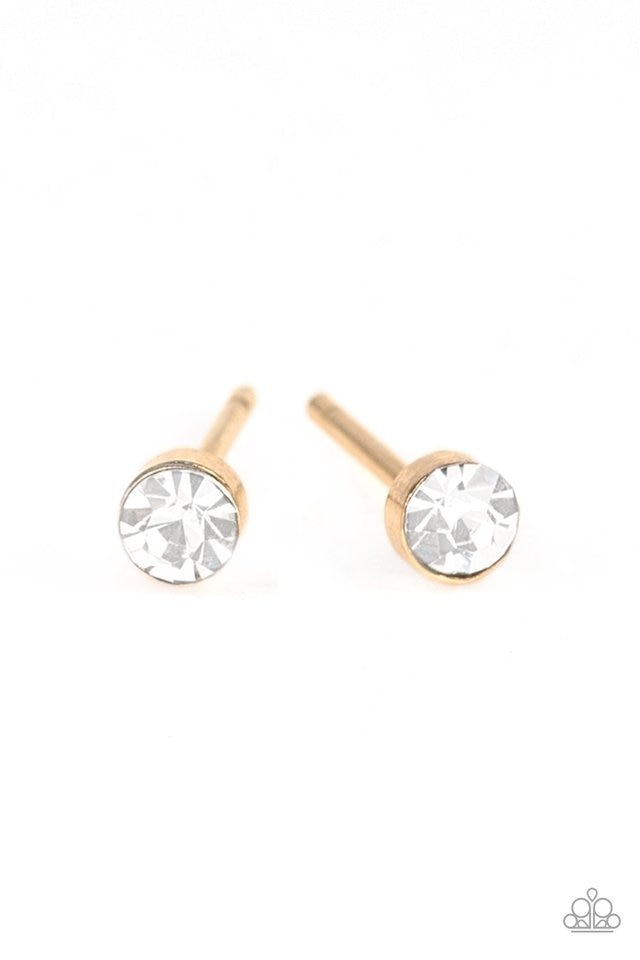 Paparazzi Earring ~ Dainty Decor - Gold