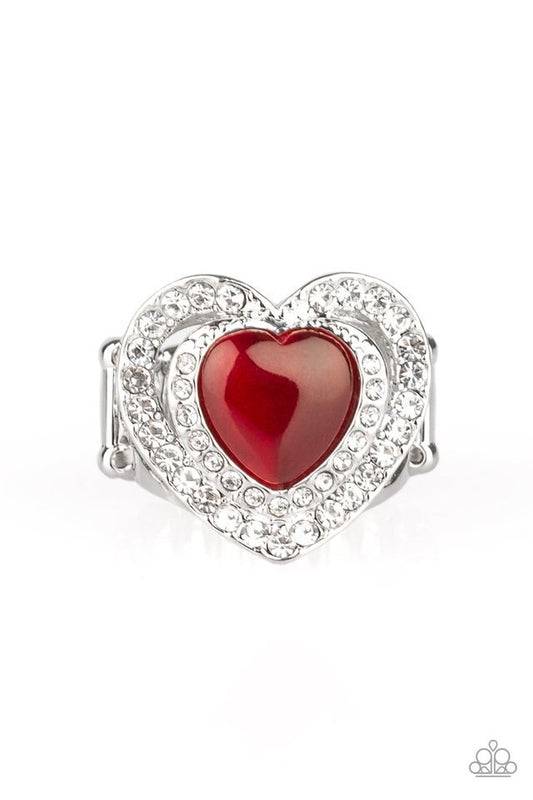 Paparazzi Ring ~ What The Heart Wants - Red