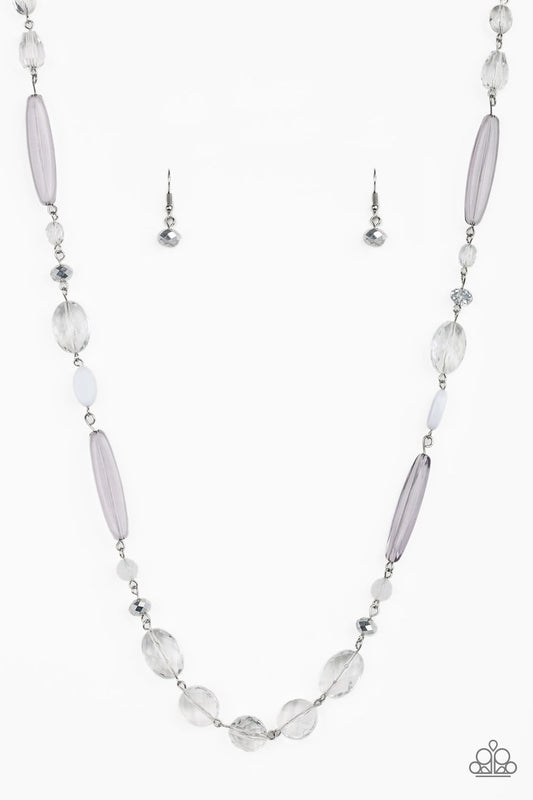 Paparazzi Necklace ~ Quite Quintessence - White