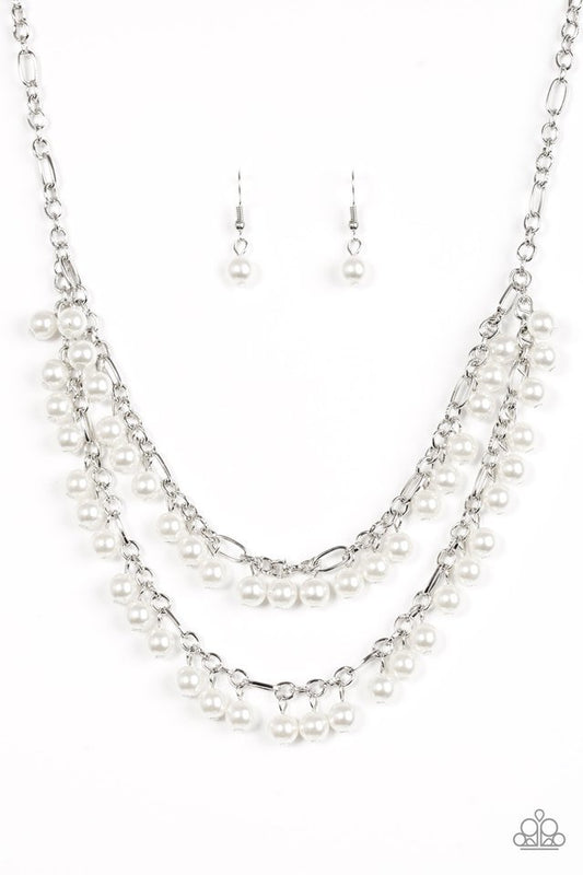 Paparazzi Necklace - Beauty Shop Fashion - White