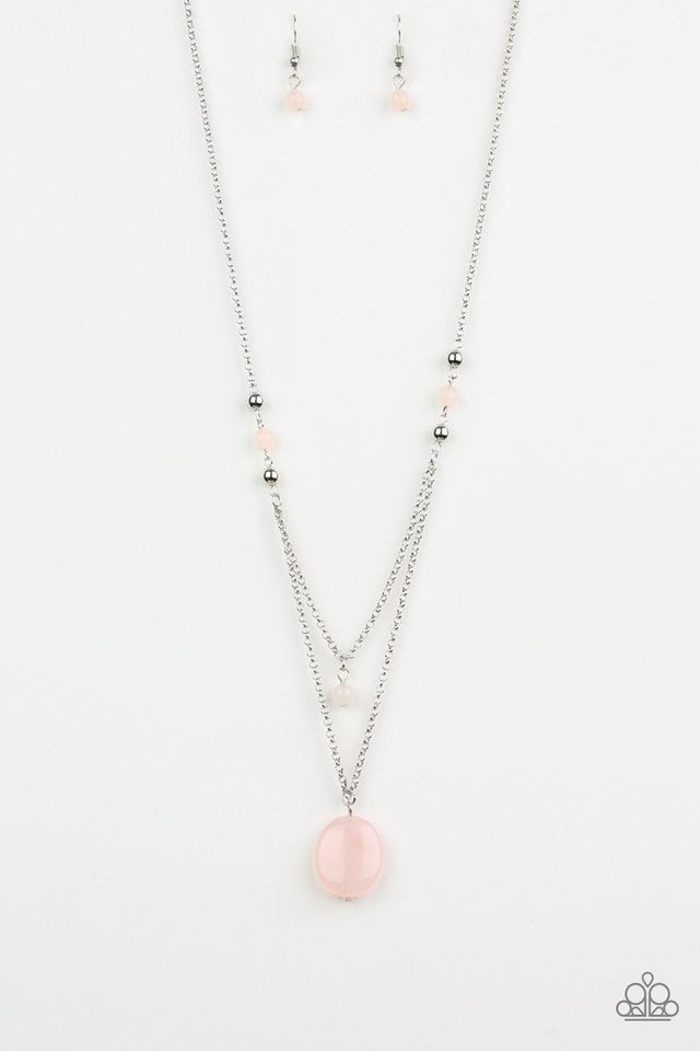 Paparazzi Necklace ~ Time To Hit The ROAM - Pink