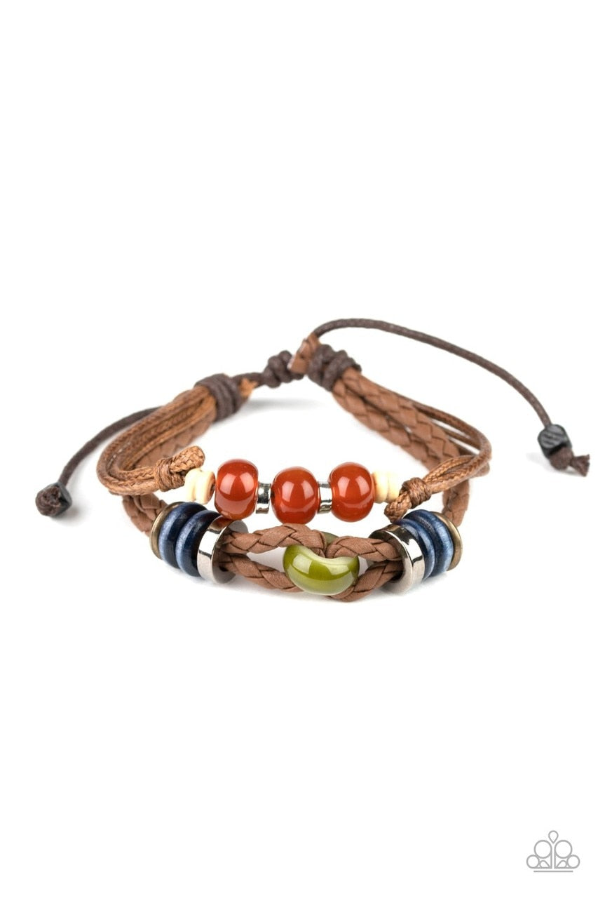 Paparazzi Bracelet ~ Uncharted Territory - Brown