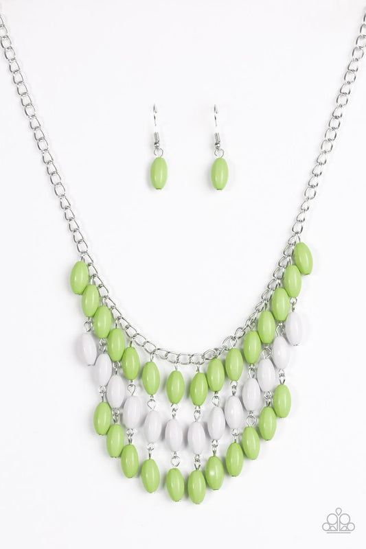 Paparazzi Necklace - Delhi Diva - Green