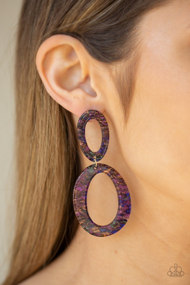 Paparazzi Earring ~ Hey, HAUTE Rod