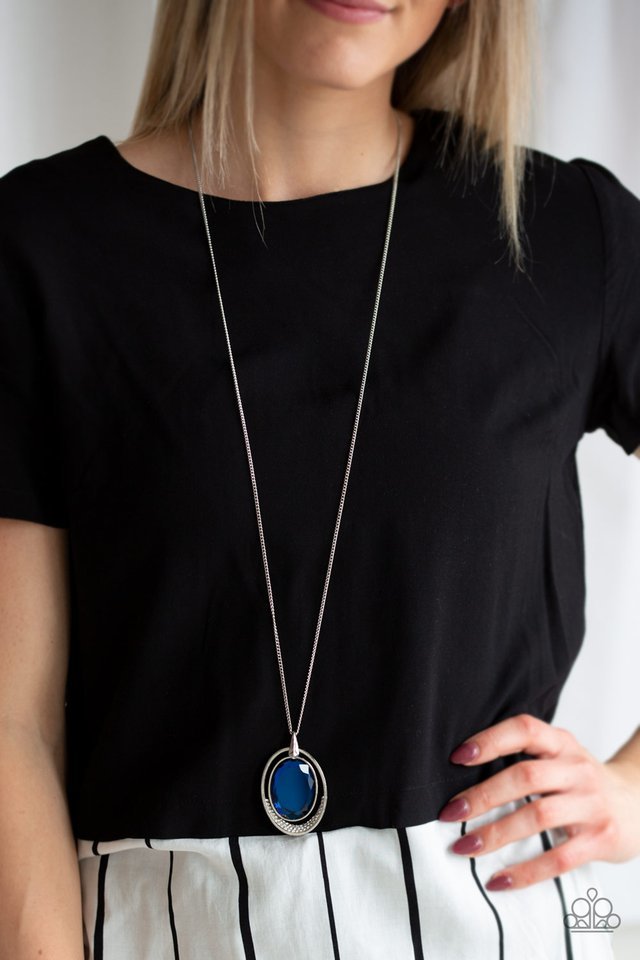 Paparazzi Necklace ~ Metro Must-Have - Blue