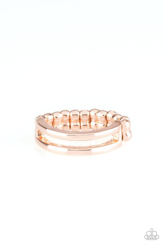 Paparazzi Ring ~ I Need Space - Rose Gold